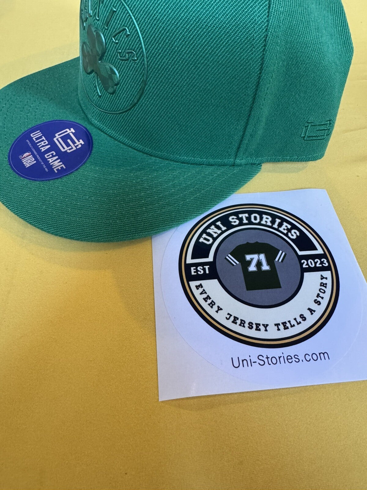 Boston Celtics Ultra Game Snapback hat Green NEW WITH TAGS