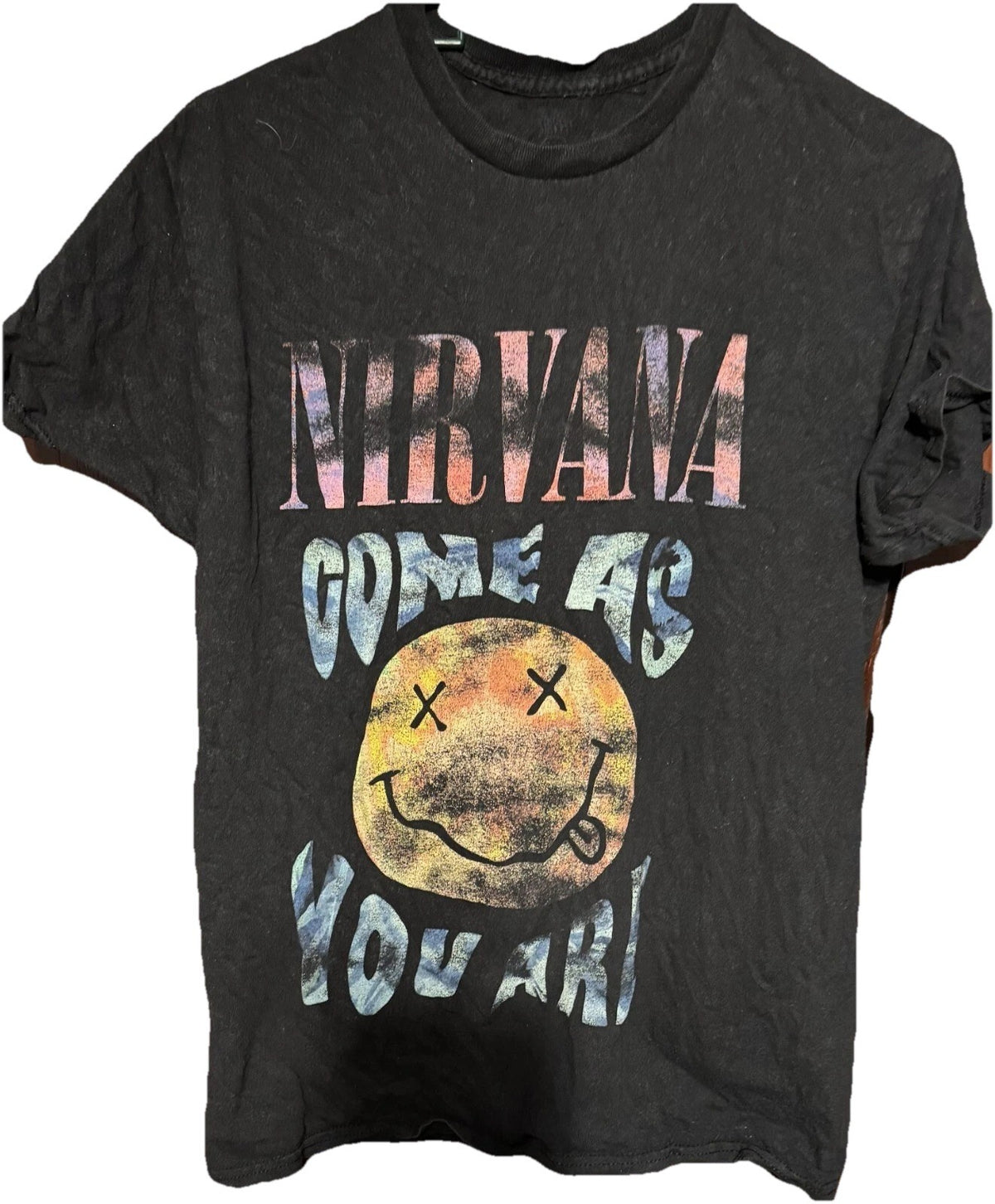 Nirvana Vintage Come As You Are t-shirt Black Men's size M