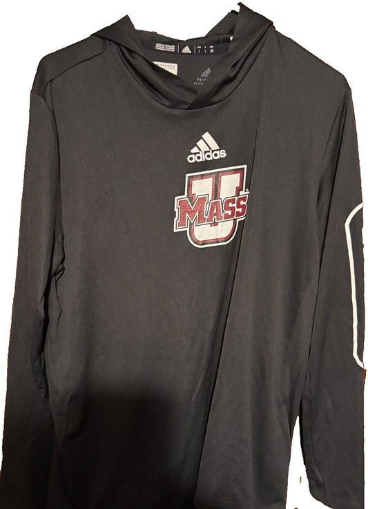 UMass Minutemen Player-Issued Hoodie Men's L Black
