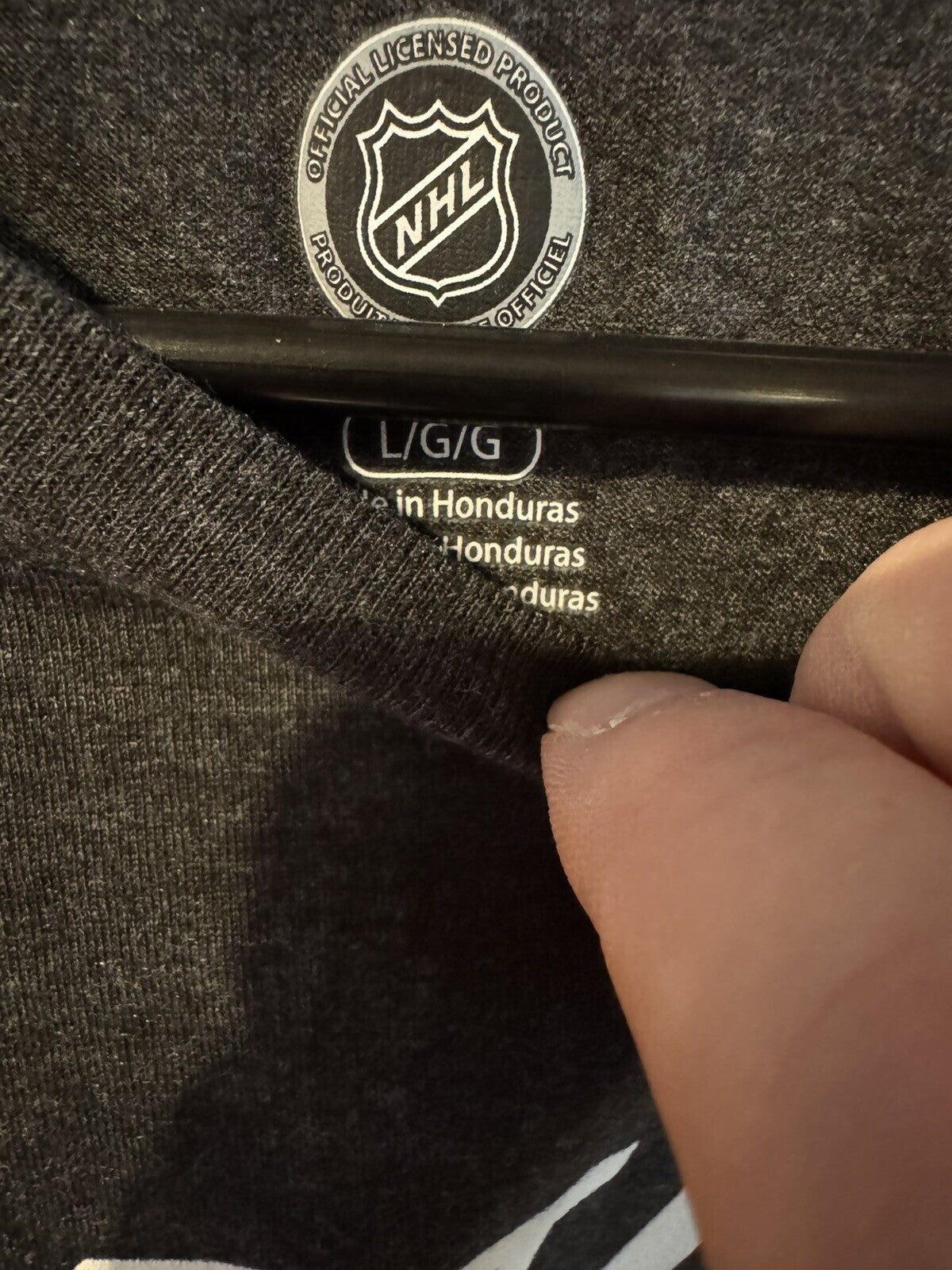 Boston Bruins Super Soft Gray Tee Men's Sz L New With Tags