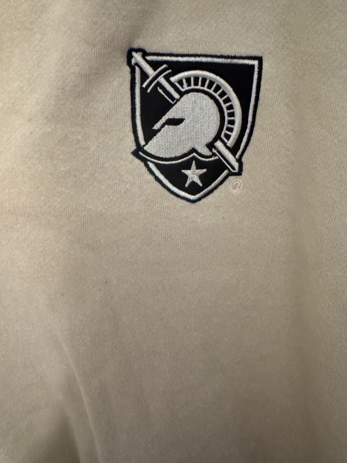 Army Black Knights US Army Men's Colosseum 1/4 Zip Size XXL Tan US Military