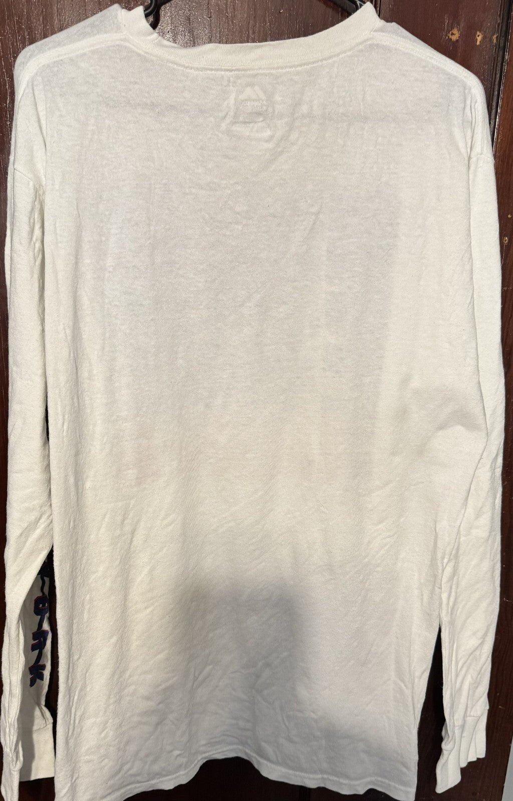 New York Giants Majestic Long Sleeve T-Shirt Men Sz XL White