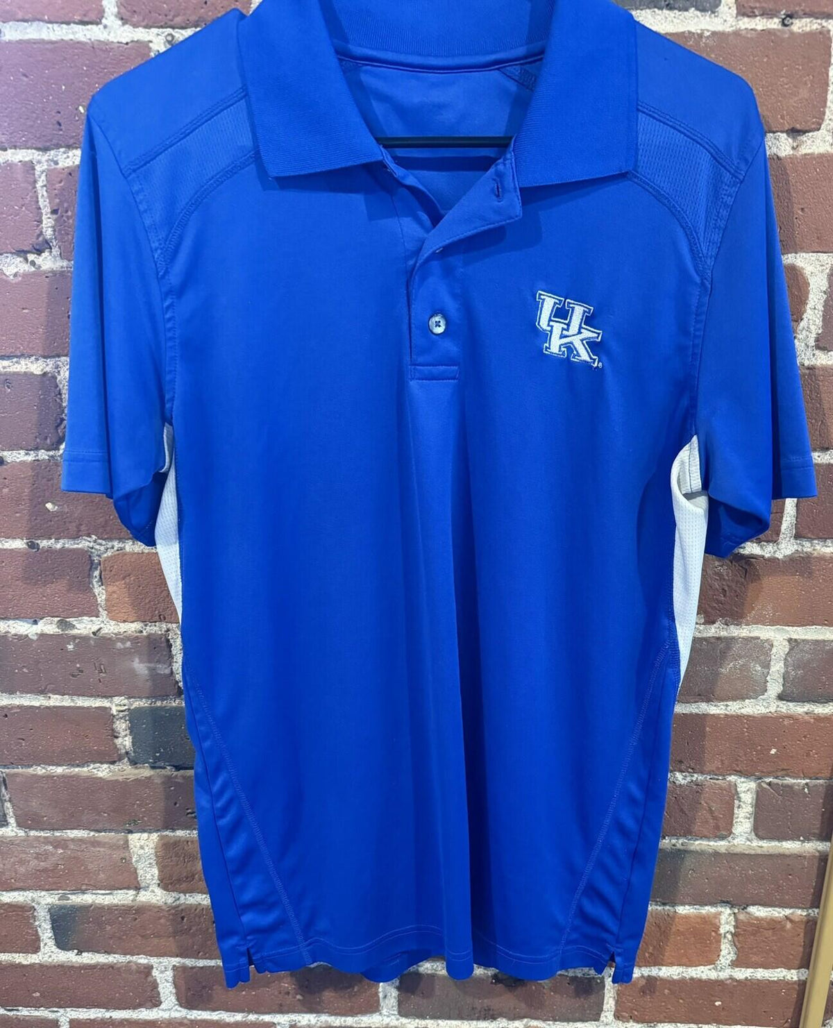 Kentucky Wildcats Polo Short Sleeve Shirt Size Med? Blue