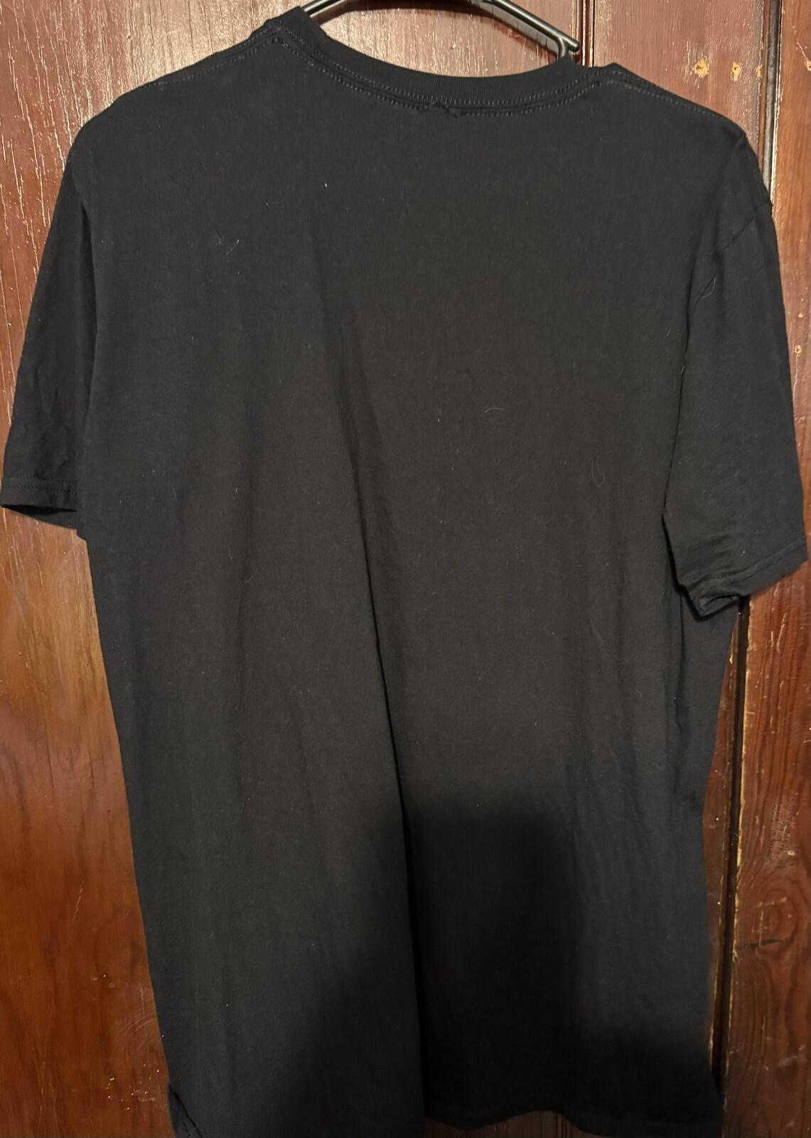 Aaliyah Pop Music S/S T-Shirt Black Men sz L