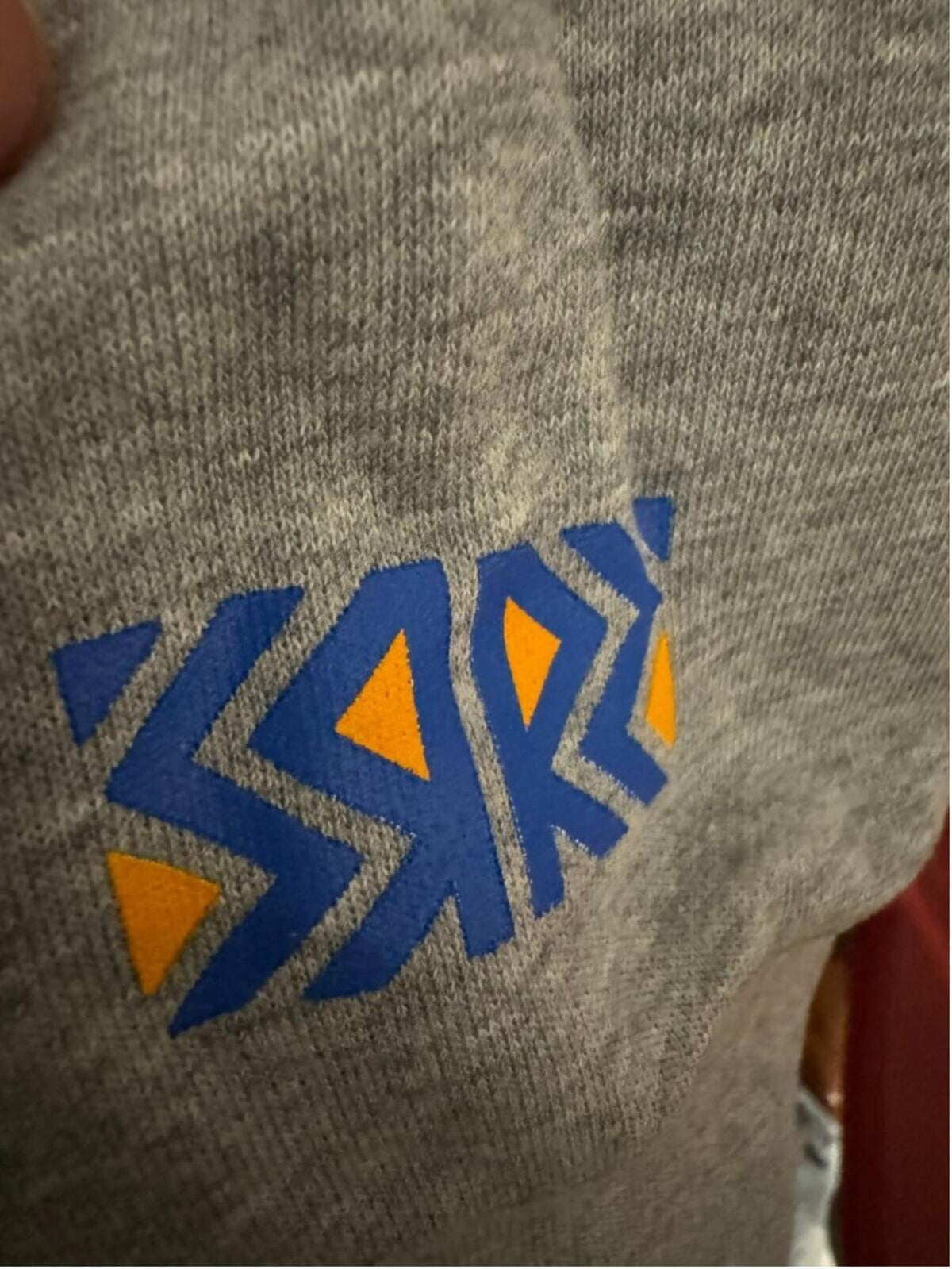 St Louis Blues Adidas Reverse Retro Sweatshirt Men's 2XL Gray NEW WITH TAGS