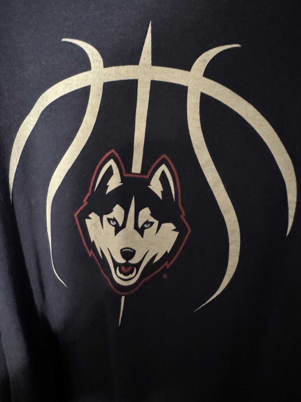 UConn Huskies Fanatics S/S Tee Men's Size XXL Blue
