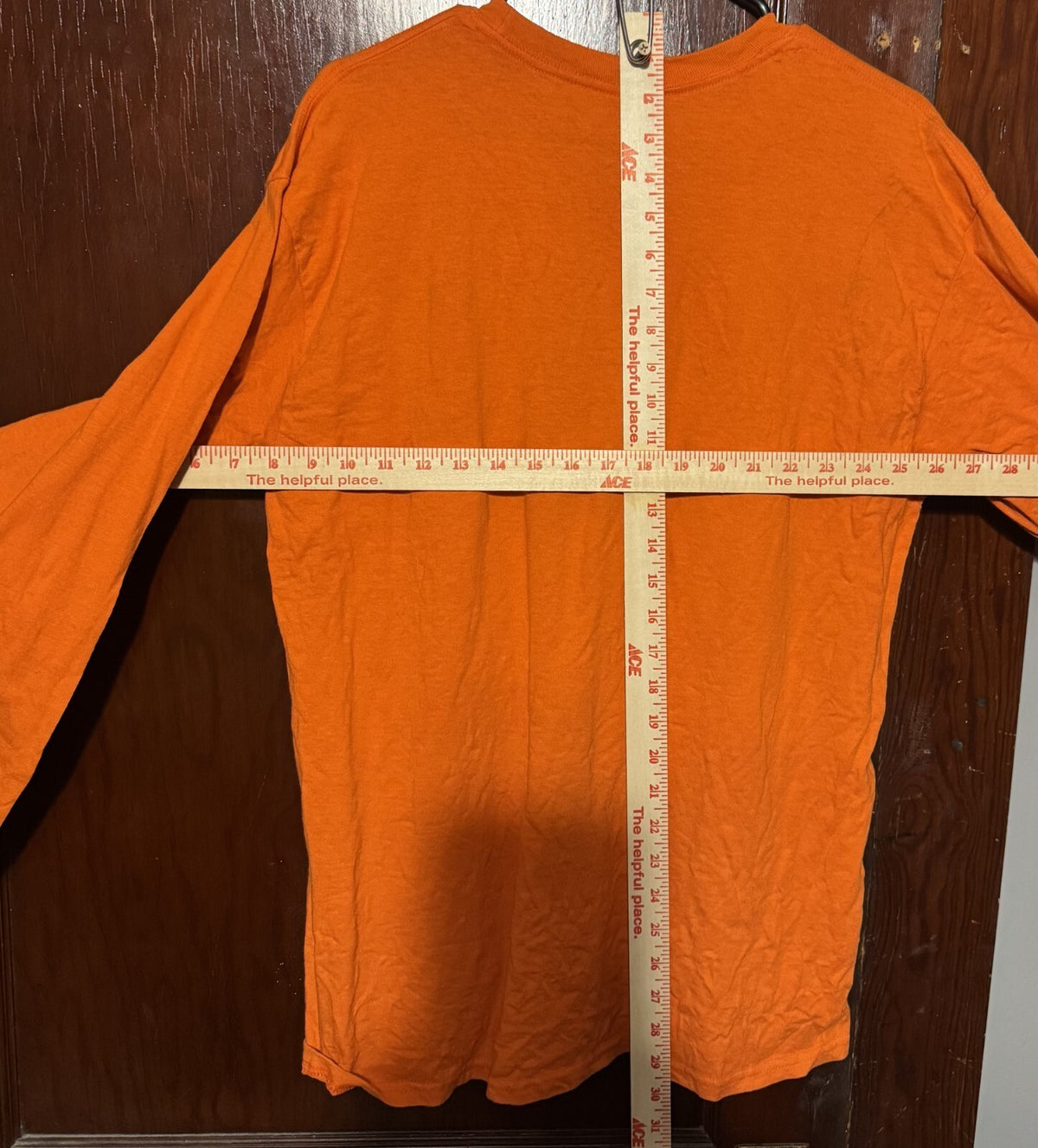 Princeton University Tigers Ivy League L/S T-shirt Men's L Orange