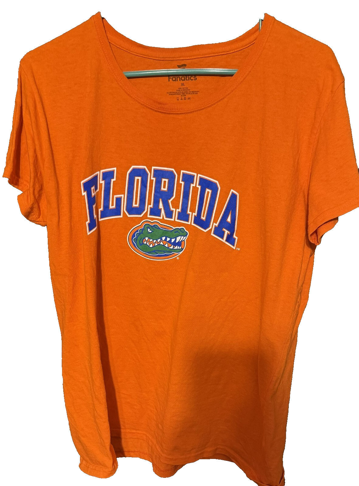 Florida Gators Fanatics Tee Shirt Women's XL Orange NCAA
