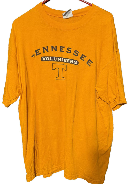 University of Tennessee Volunteers T-Shirt Men Sz XL Orange