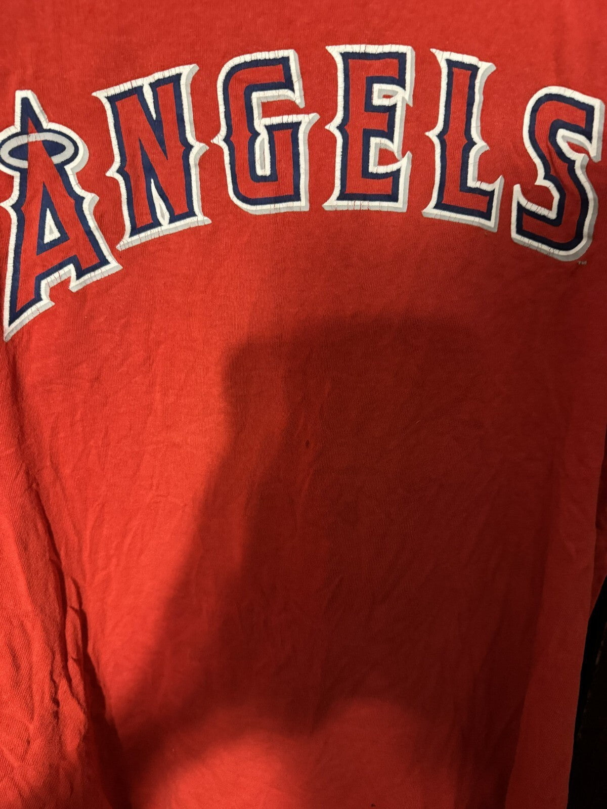 Los Angeles LA Angels of Anaheim Majestic T-Shirt Men's Sz L