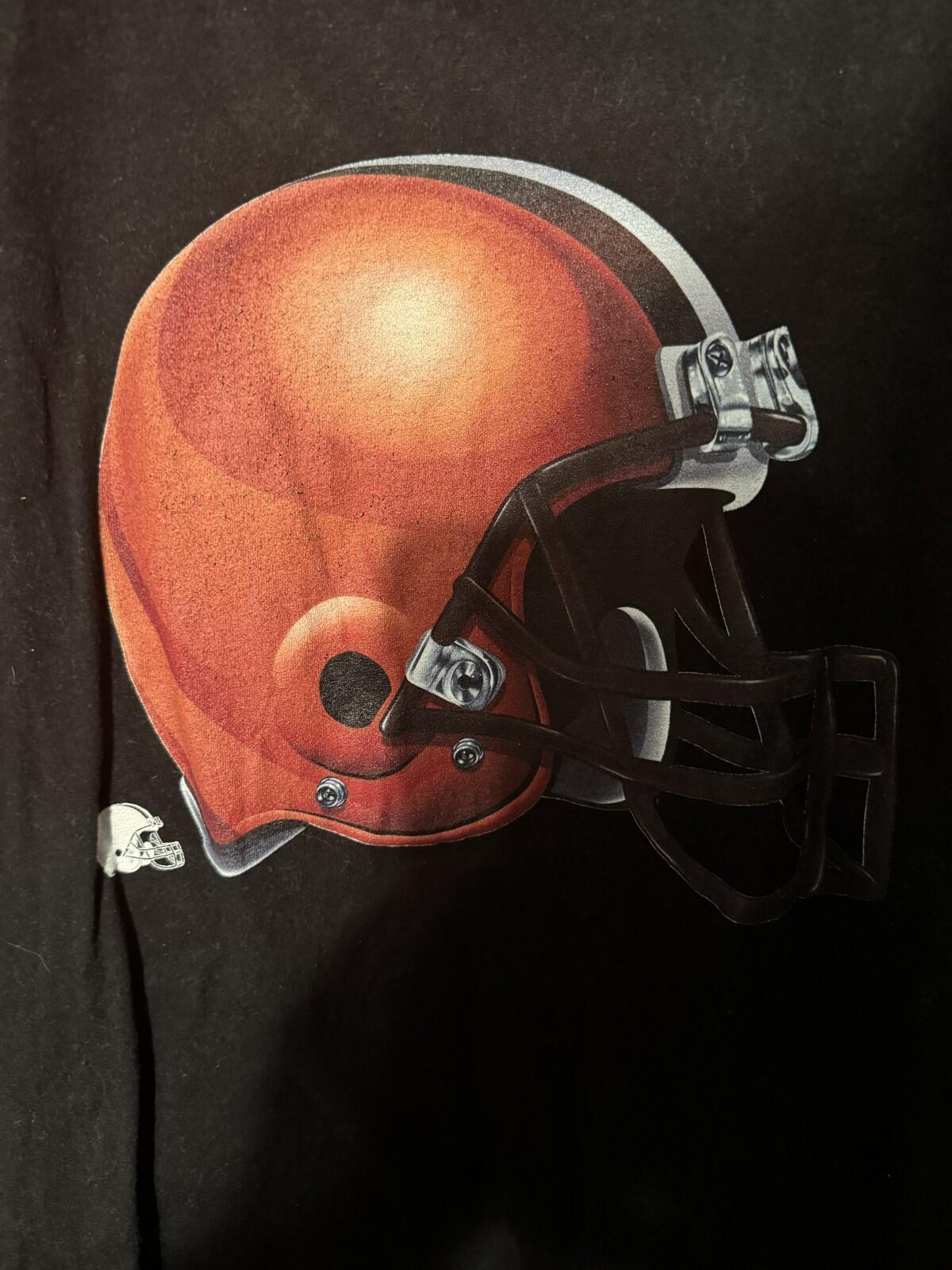 Cleveland Browns Nick Chubb T-Shirt Men Sz L Fanatics Brown