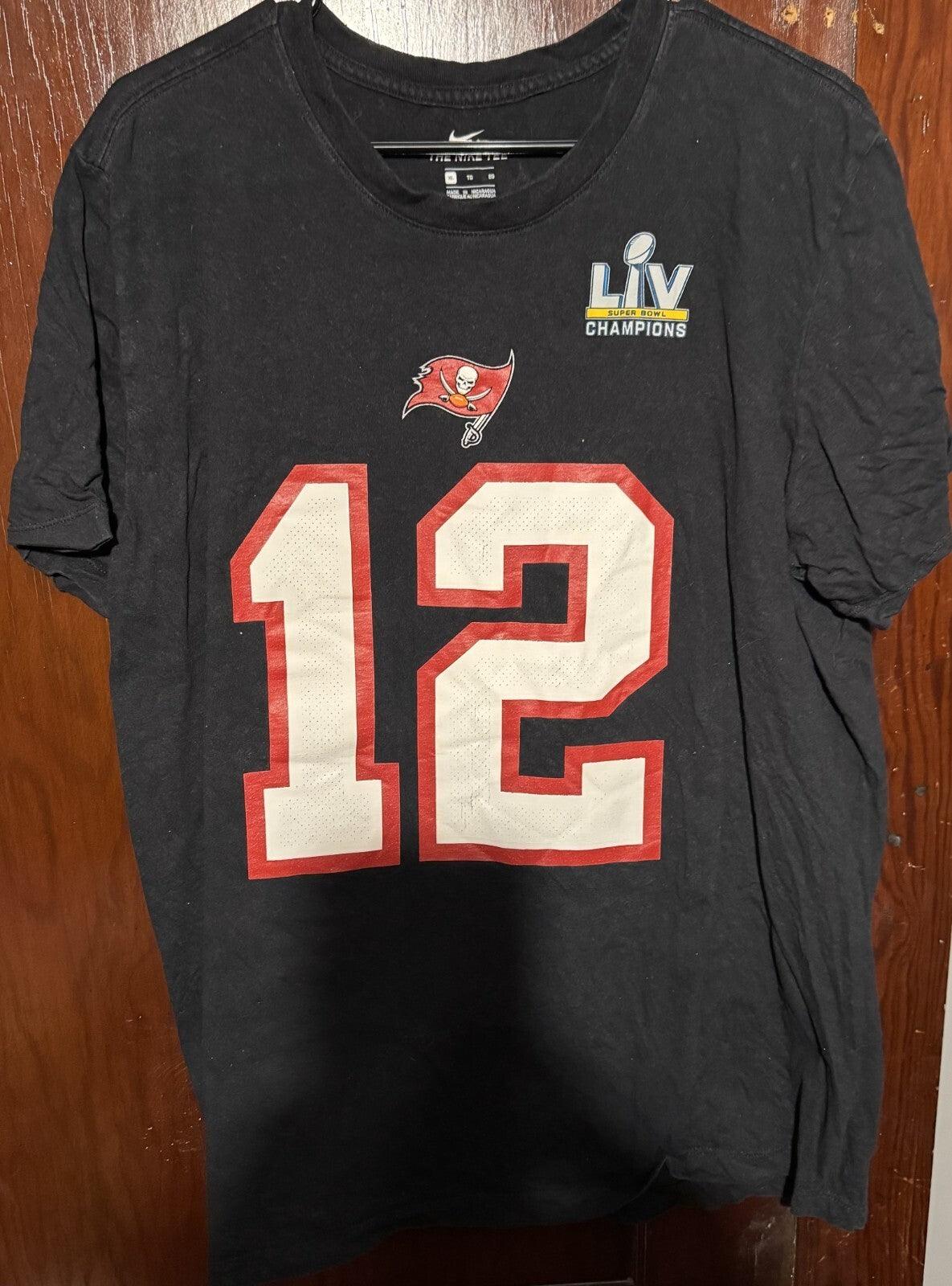 Tampa Bay Buccaneers Tom Brady Nike Shirt Men’s Sz XL Black
