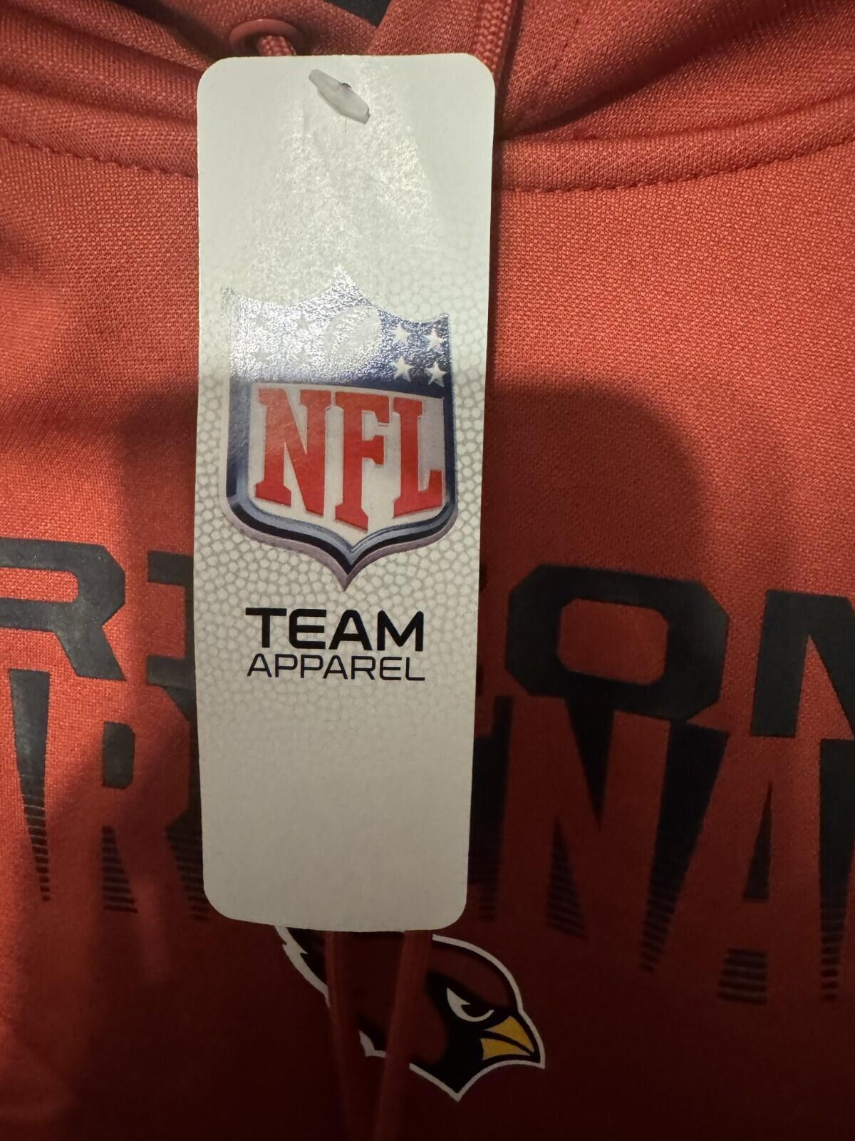 Arizona Cardinals Pullover Hoodie Men Sz XXL Red New With Tags!