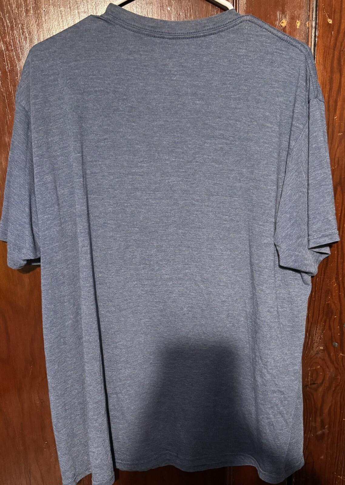 Star Wars Logo T Shirt Men's Size XXL Blue