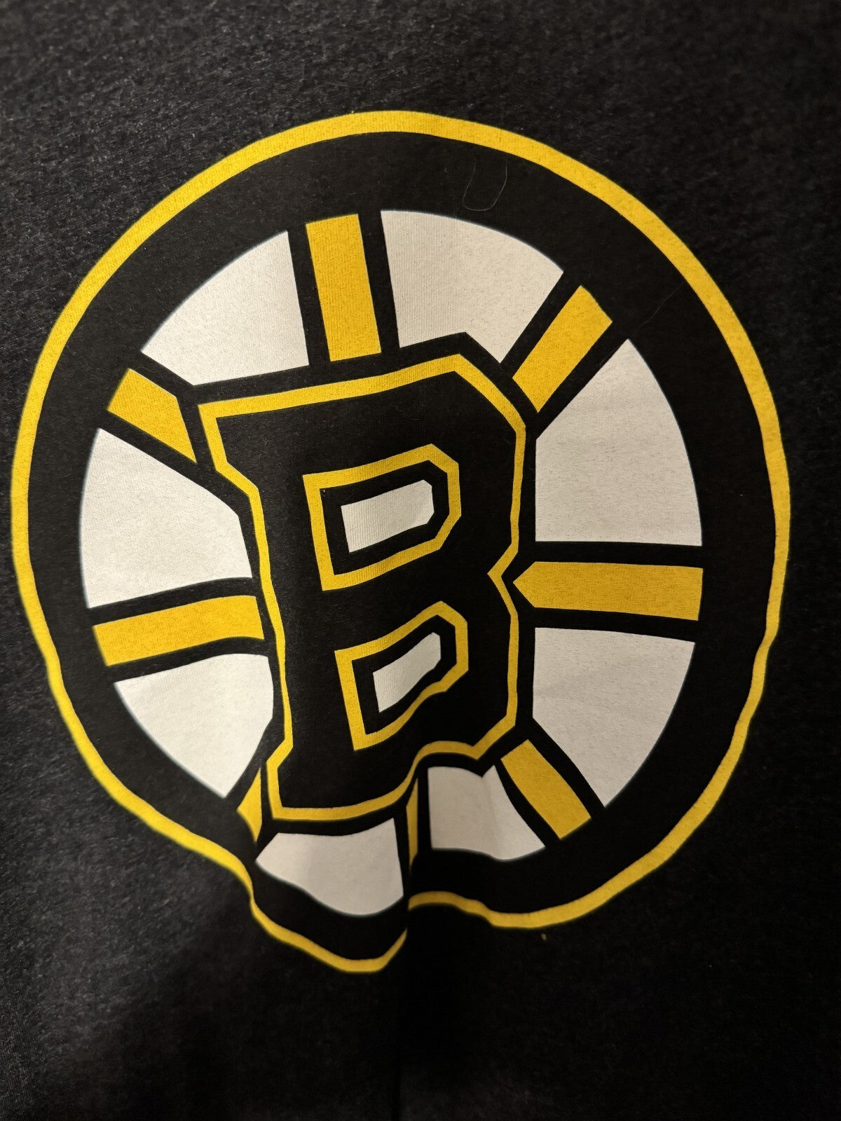 BOSTON BRUINS '47 Brand Tee Shirt Black Men's Sz XL