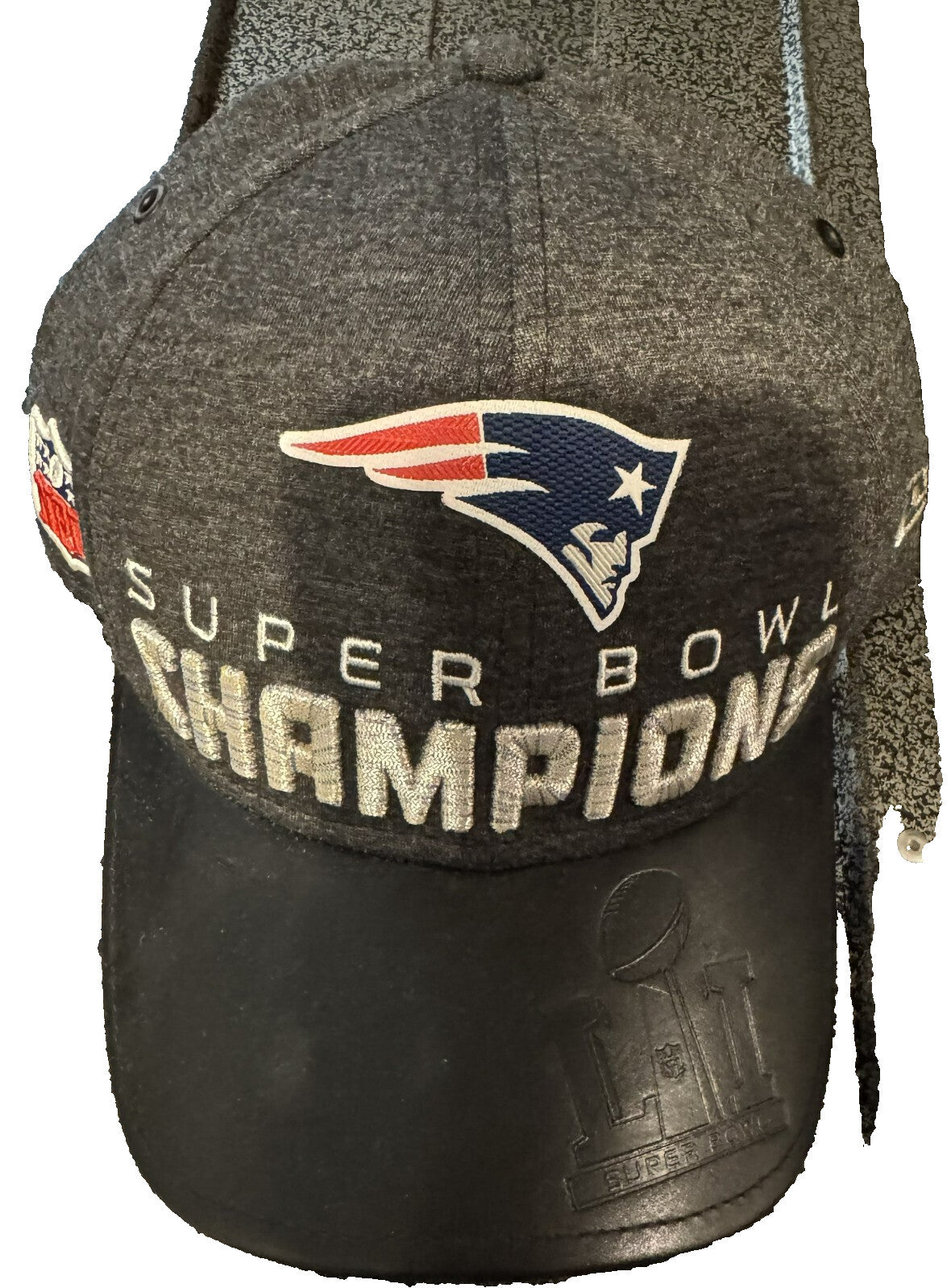 New England Patriots New Era Super Bowl LI Champions Hat Gray OSFA NWT