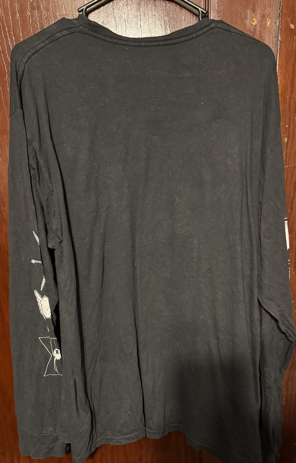 Marvel Avengers Long Sleeve Tee shirt Men's Sz 2XL Black