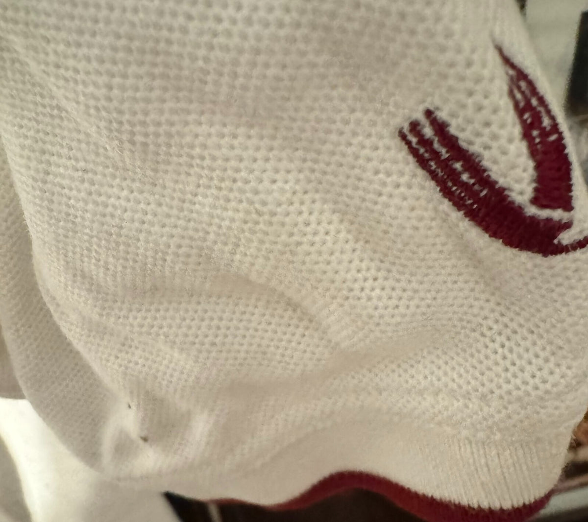 Arkansas Razorbacks Vintage 1990's Men's XL Polo White