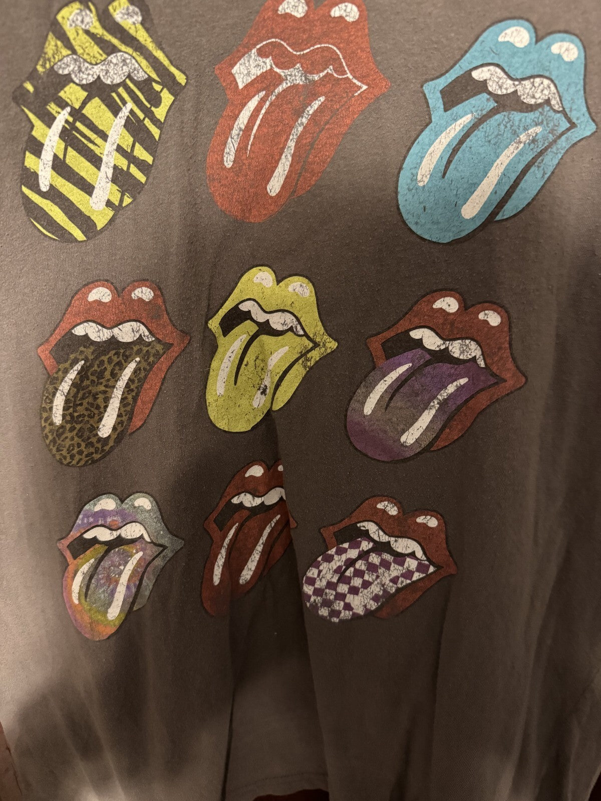 Rolling Stones Concert t-shirt Gray Men's size XL