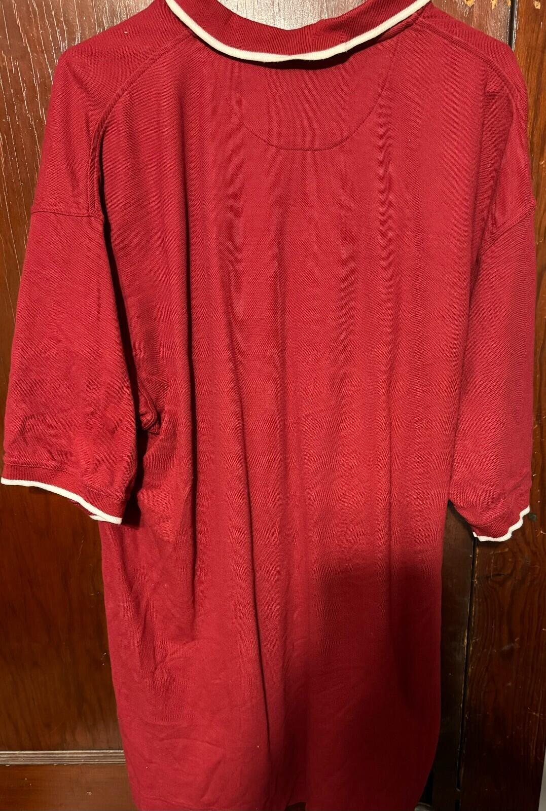 Arkansas Razorbacks Vintage 1990's Men's XXL Polo Red