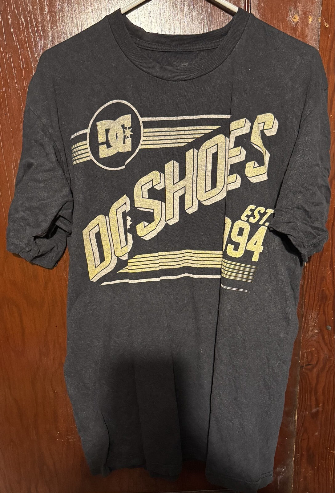 DC Shoes T-Shirt Men Sz XL Black DC