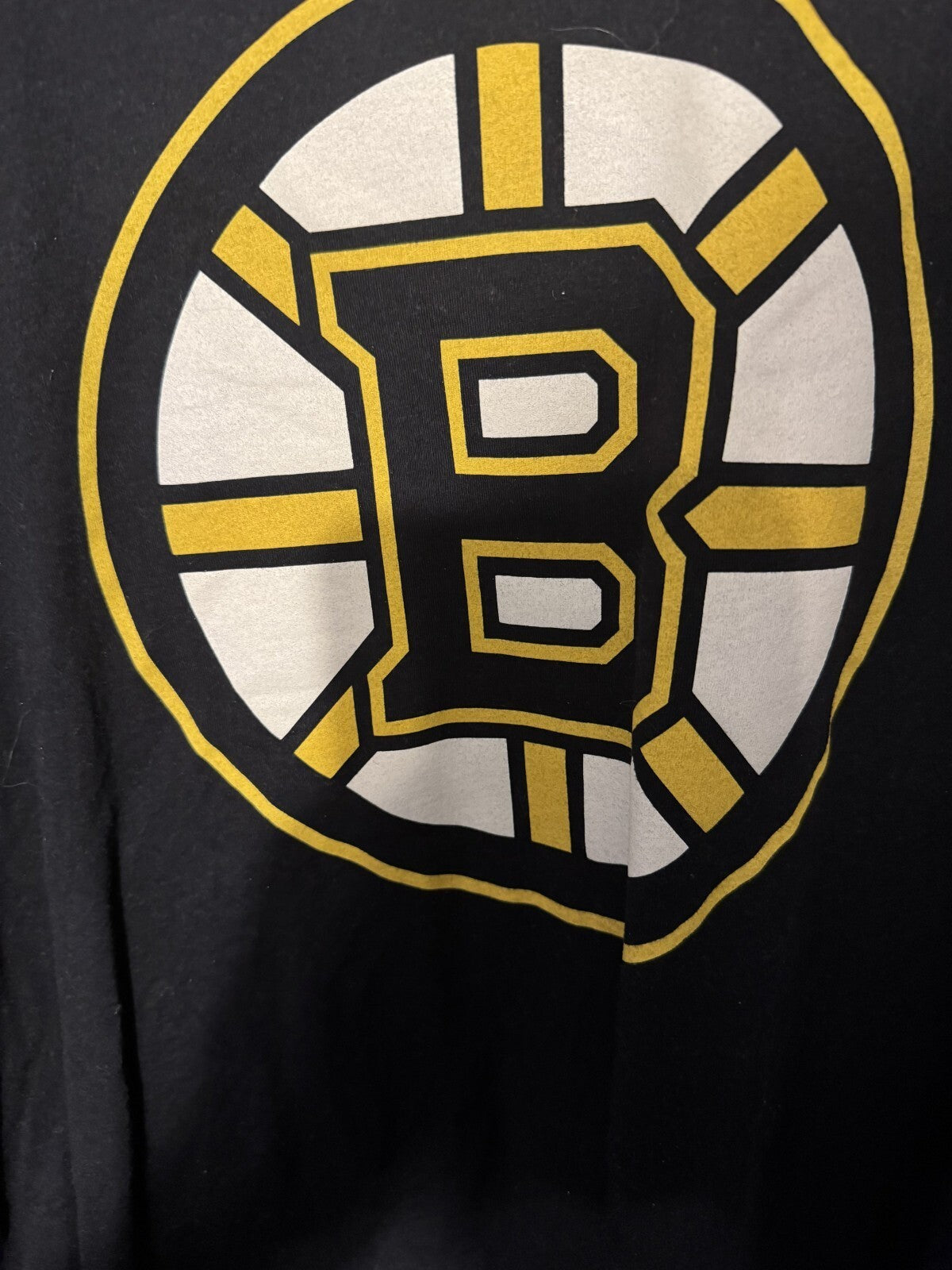 Boston Bruins '47 Brand Tee Shirt Black Men's Sz L