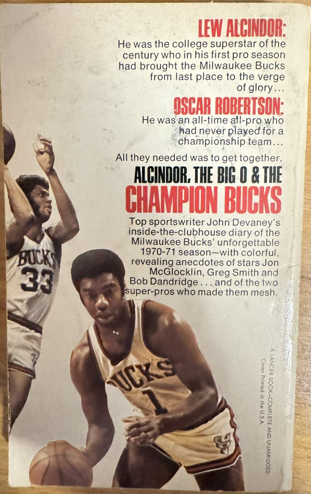 The Champion Bucks by John Devaney Vintage Softcover Book