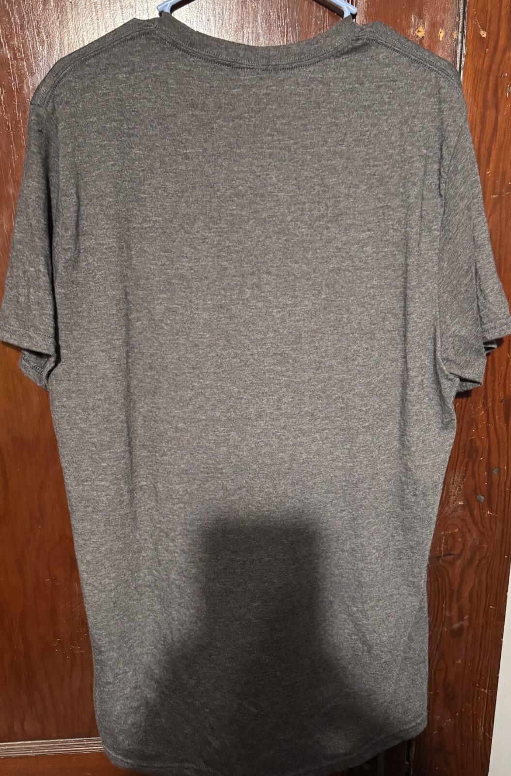 Leinenkugels Beer Gray Leinies Logo Tee Shirt Men Sz XL