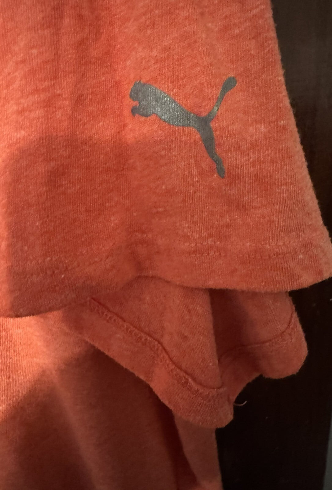 Puma Red Logo T-Shirt Men's Size XXL