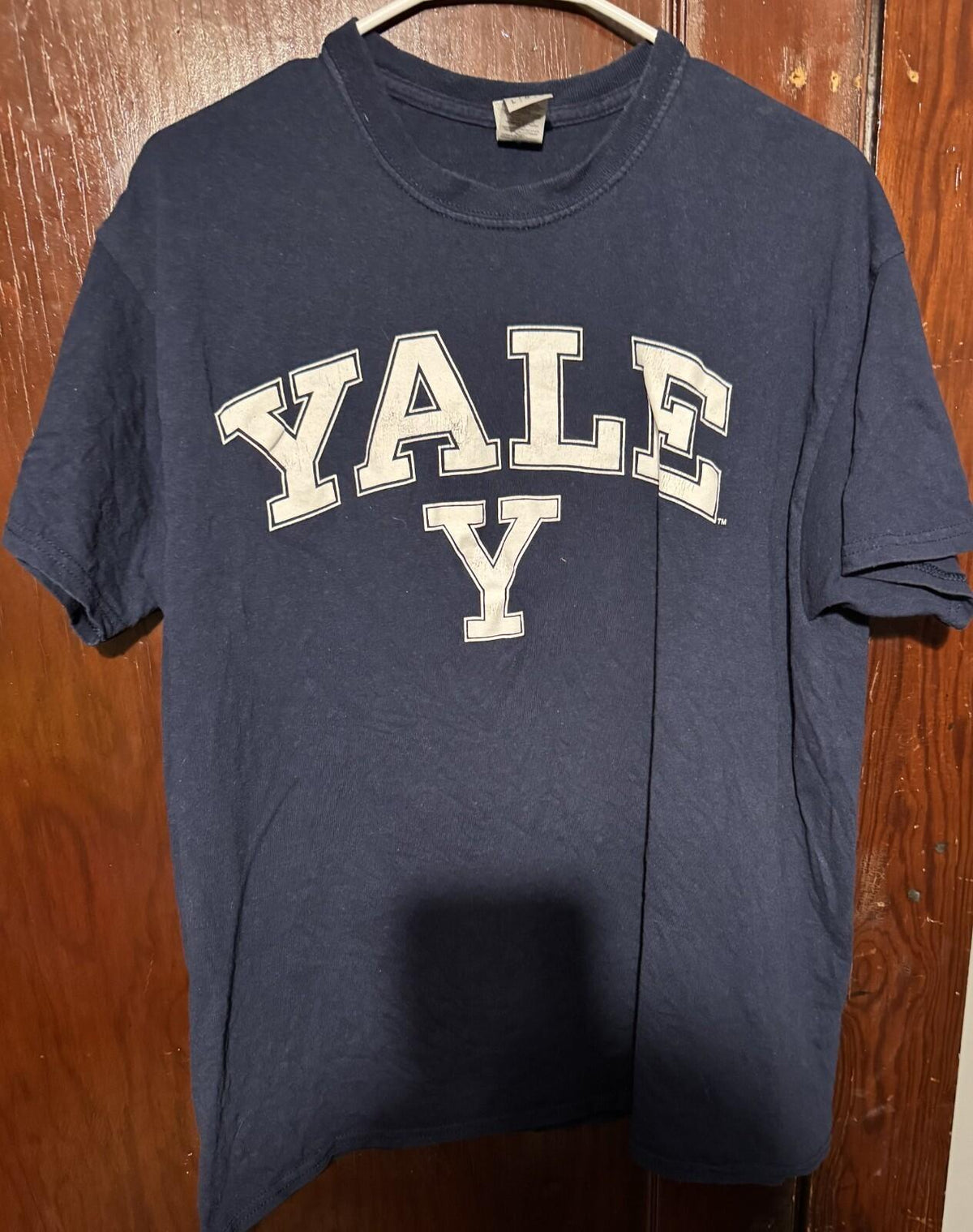 Yale Bulldogs t-shirt Men Sz L Blue NCAA Ivy League