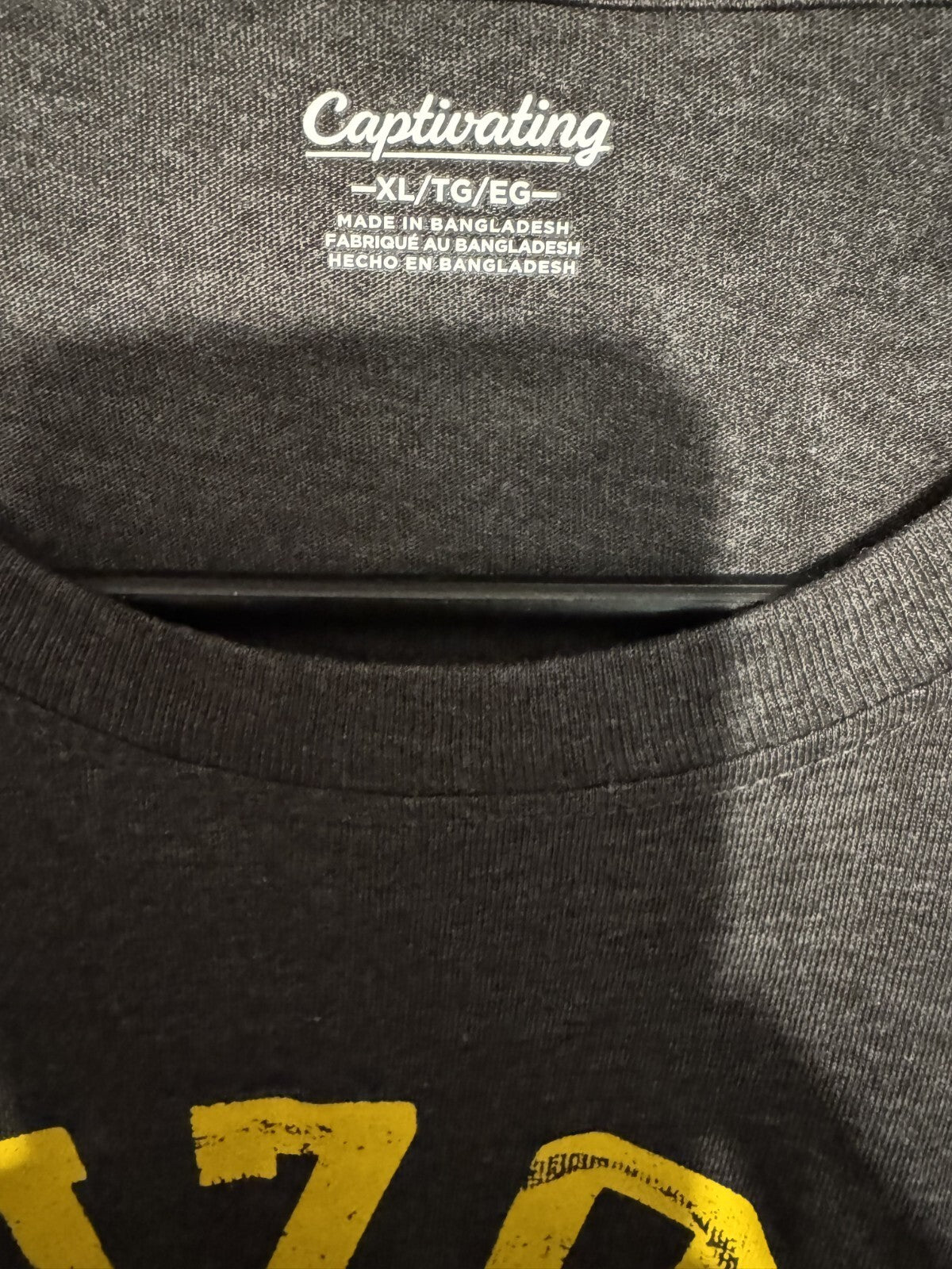 Arizona State Sun Devils Captivating T-shirt Men Sz XL Gray New With Tags