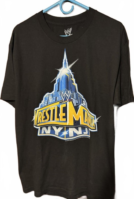 Wrestlemania 29 WWE Wrestling T Shirt Men's Size L Black New Without Tags