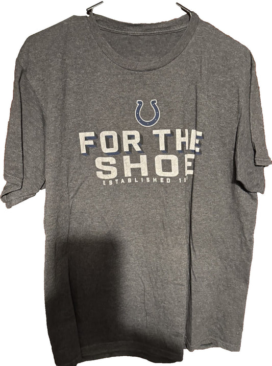 Indianapolis Colts S/S T-Shirt Men L? Gray