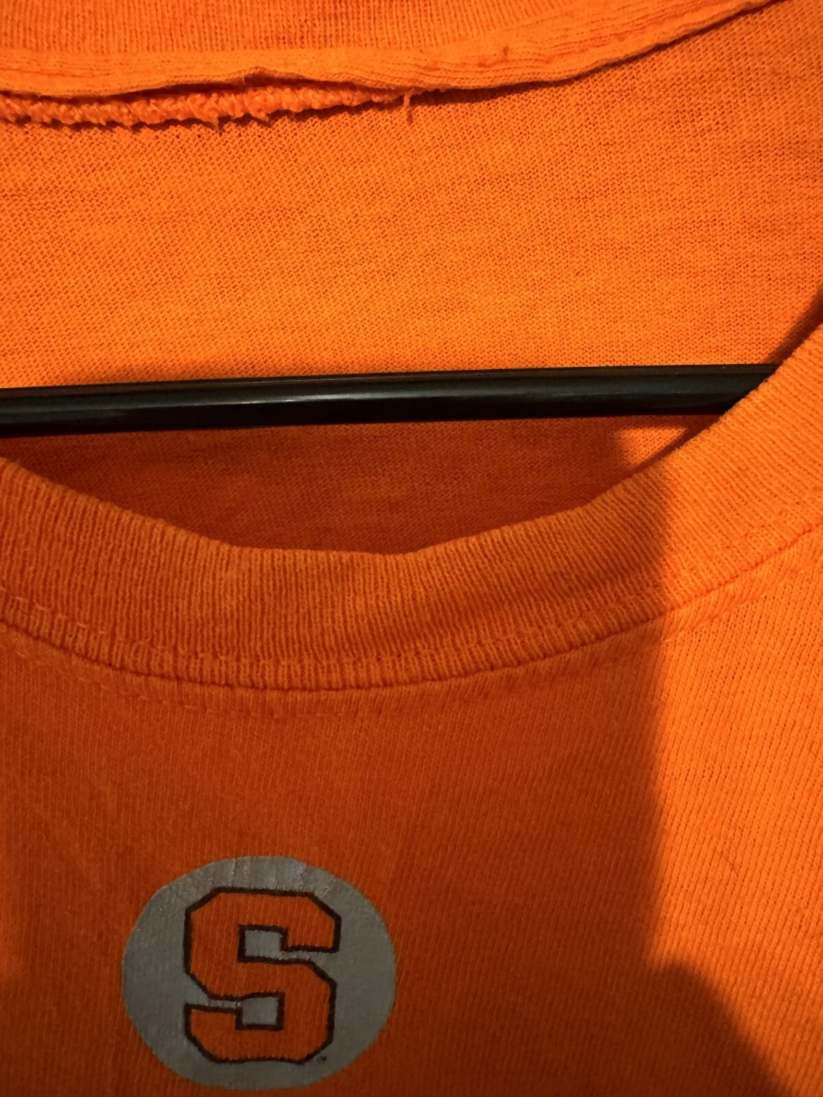 Syracuse Orangemen Short Sleeve T-Shirt Men's XXL (?) Orange