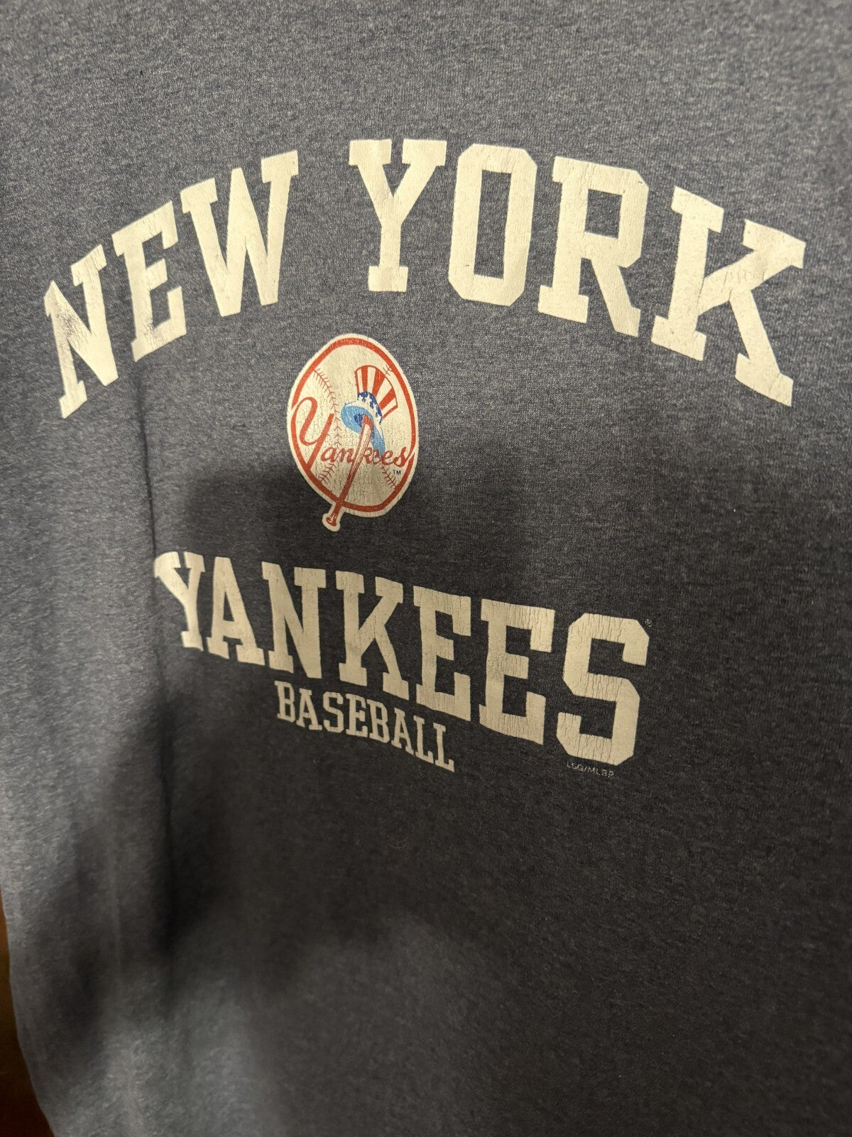 New York Yankees Short Sleeve Tee Mens XXL Blue