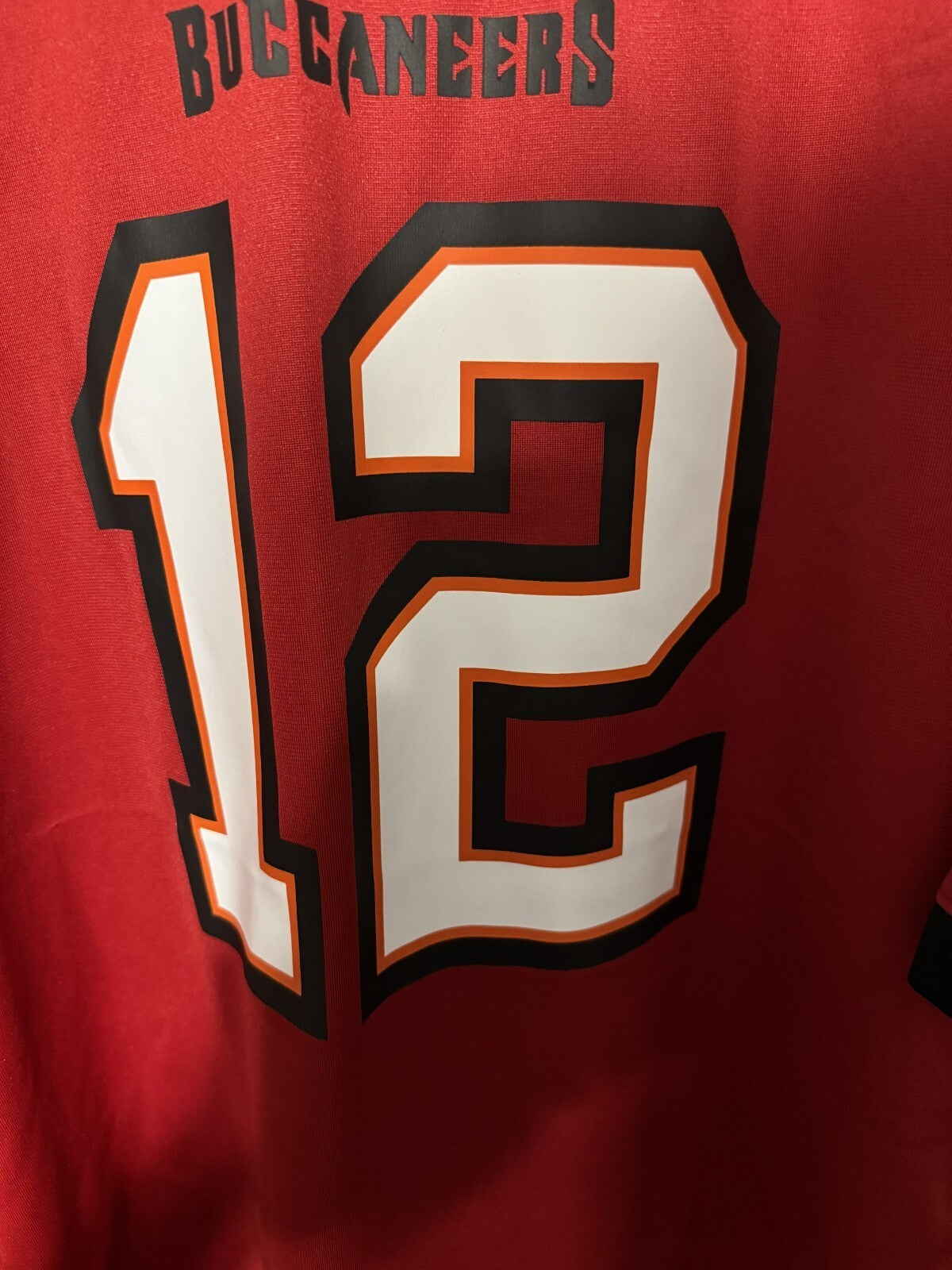 Tampa Bay Buccaneers Tom Brady Jersey Men’s Size XXL Red