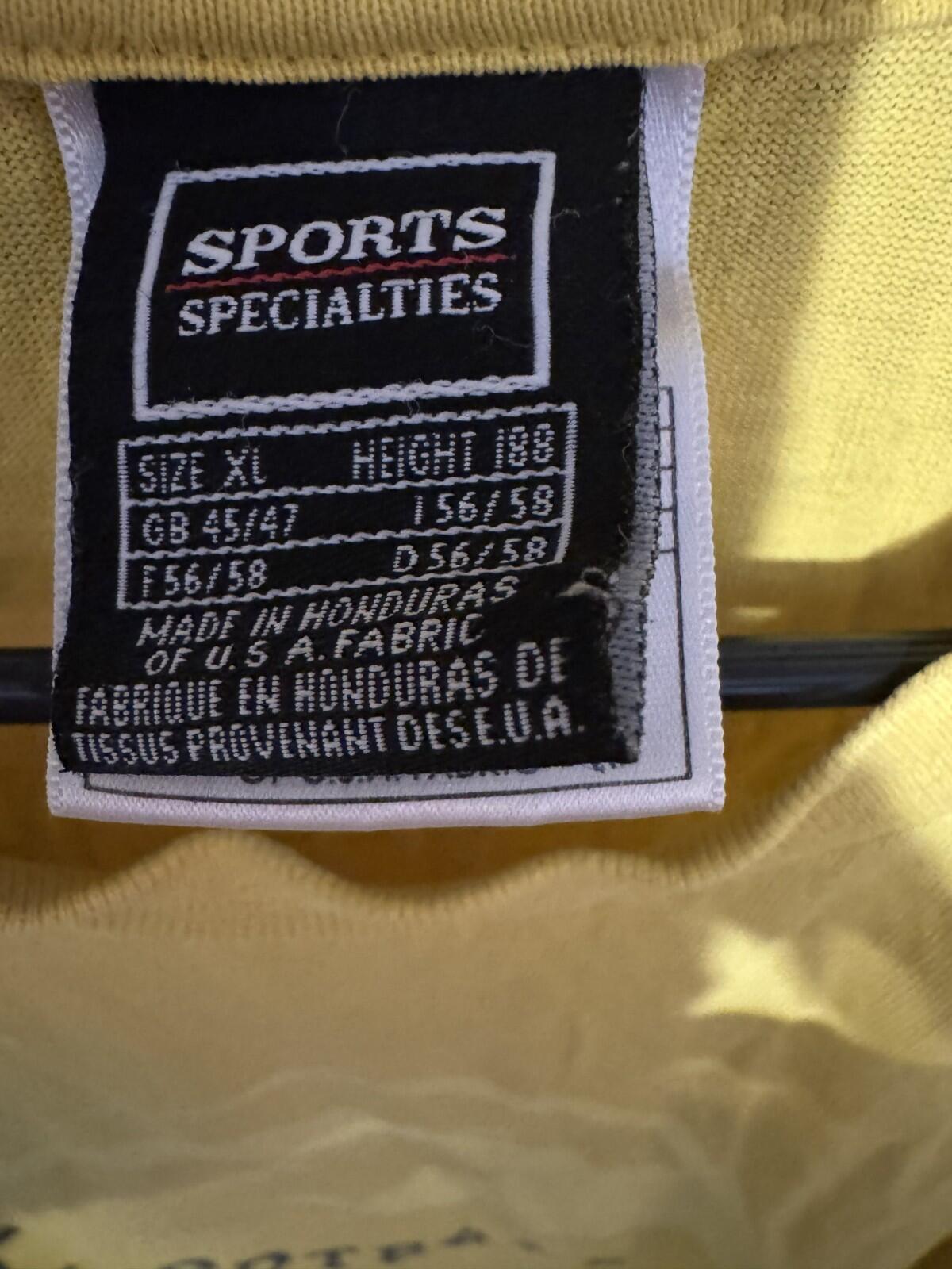 Michigan Wolverines Vintage 2003 T-shirt Sz XL Yellow