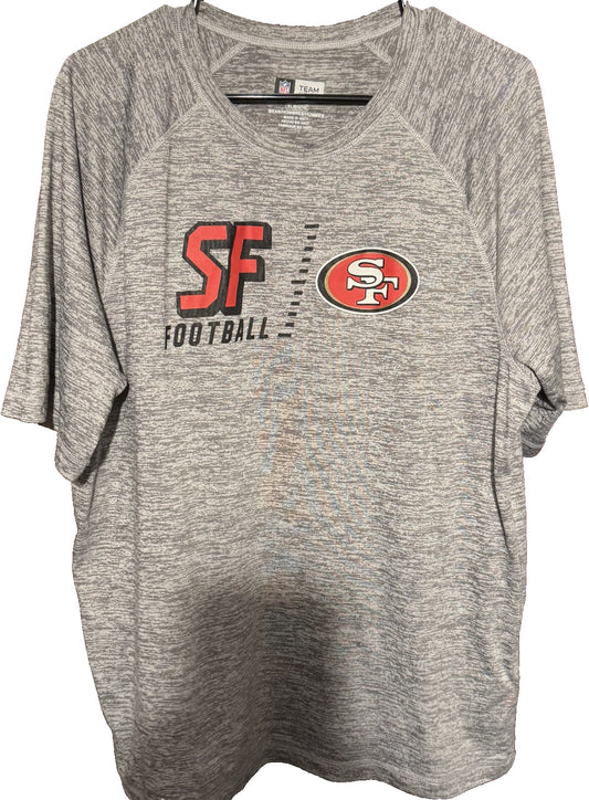 San Francisco 49ers Short Sleeve T-Shirt Men Sz XL Red New Without Tags