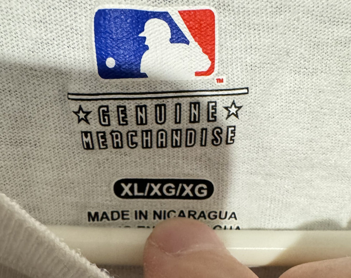 Miami Marlins Short Sleeve White T-Shirt Men's Size XL MLB