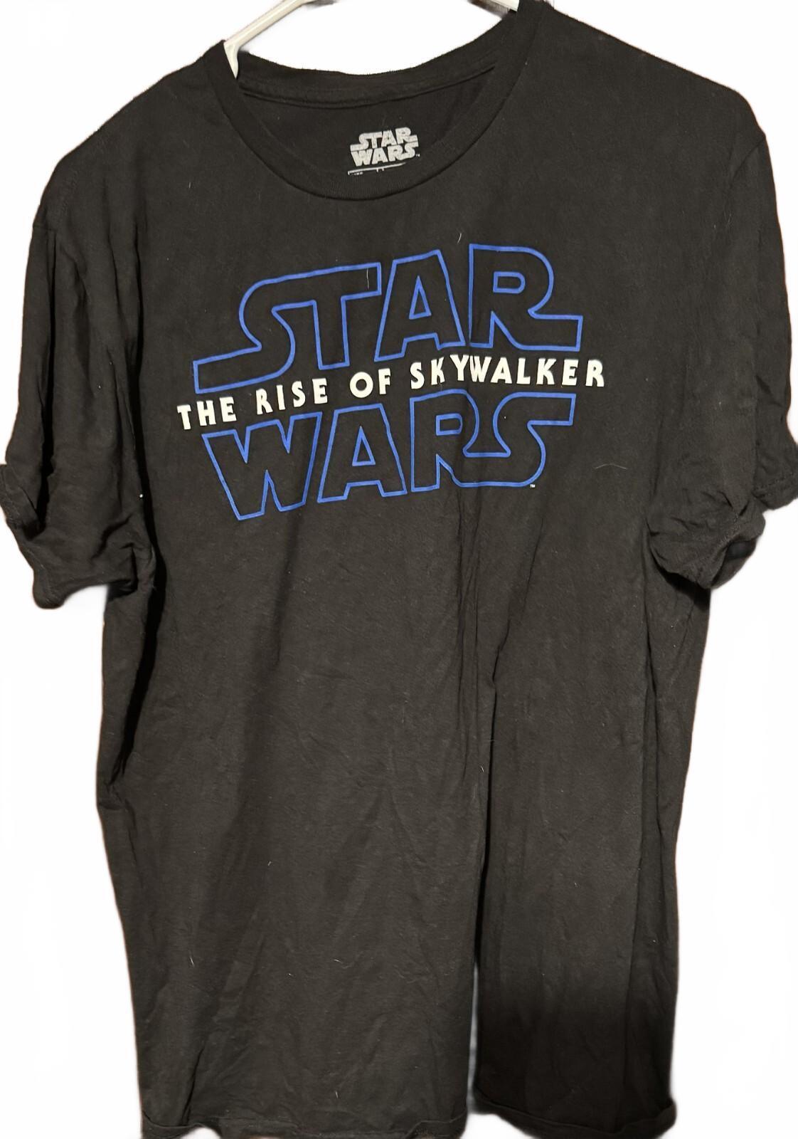 Star Wars Rise of Skywalker T Shirt Men's Size L Black