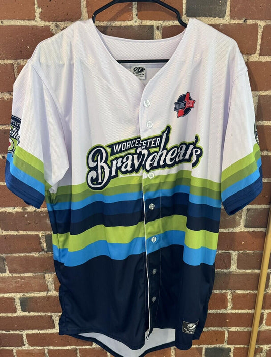 Worcester Bravehearts Team Issued Jersey On Field Authentic #26 men’s size 48