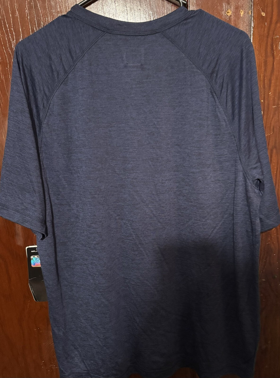 New England Patriots Majestic Tee Men L Blue New With Tags
