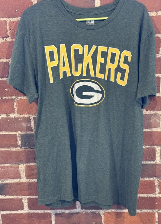 Green Bay Packers Team Apparel tshirt Mens XL Green