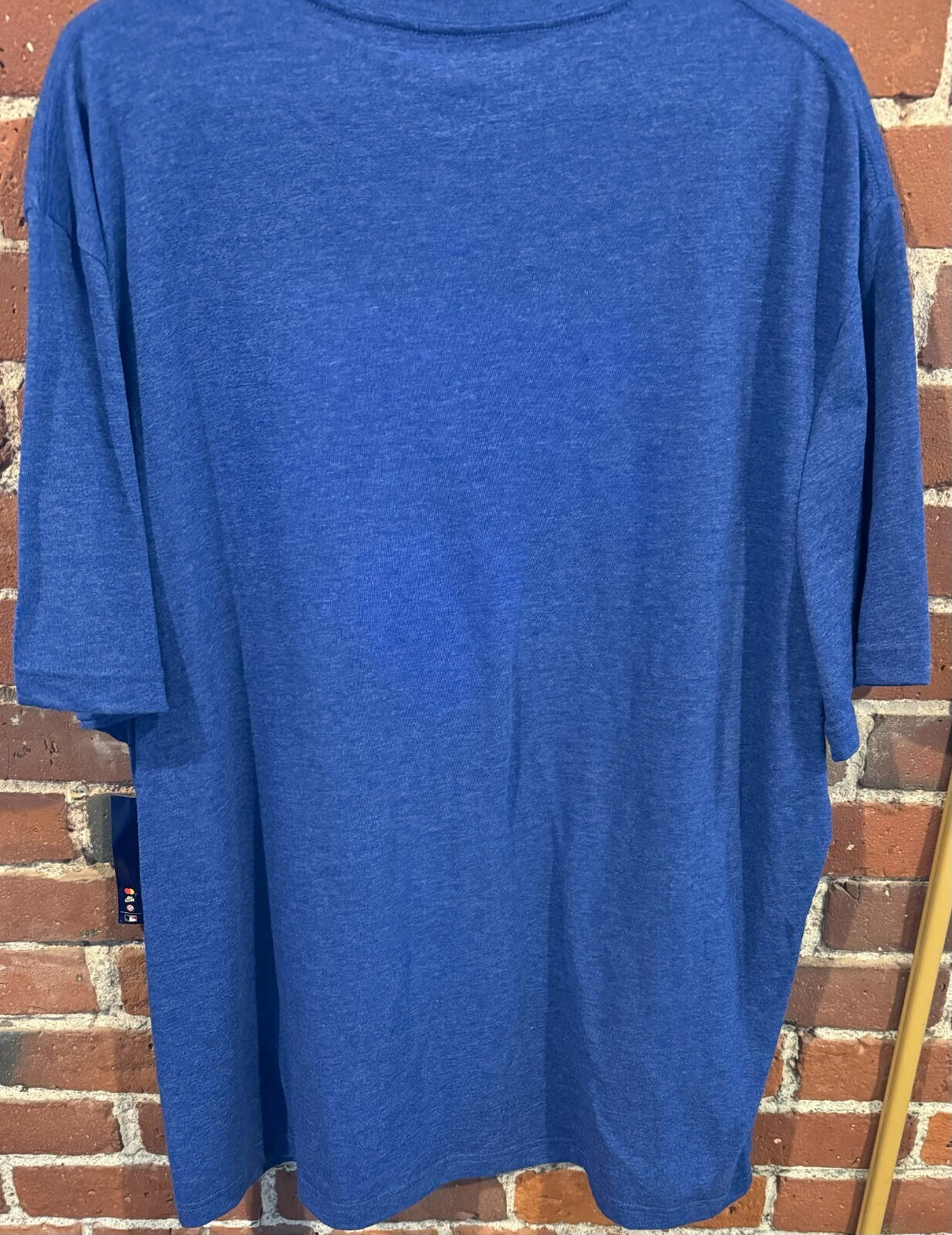 Chicago Cubs Majestic T-shirt Men Sz 2XL Blue NEW WITH TAGS