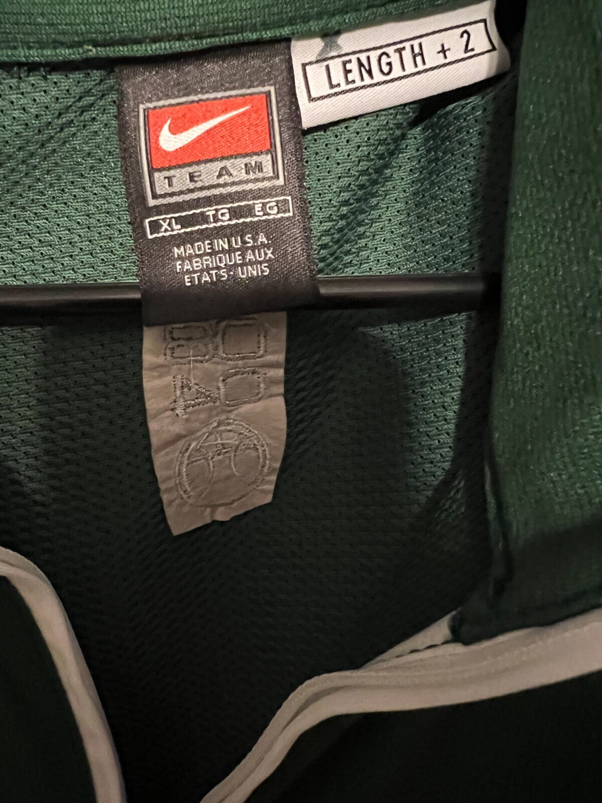 Michigan State Spartans Nike basketball shooting shirt Men Sz XL
