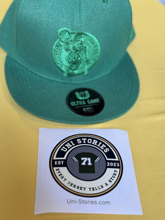 Boston Celtics Ultra Game Snapback hat Green NEW WITH TAGS