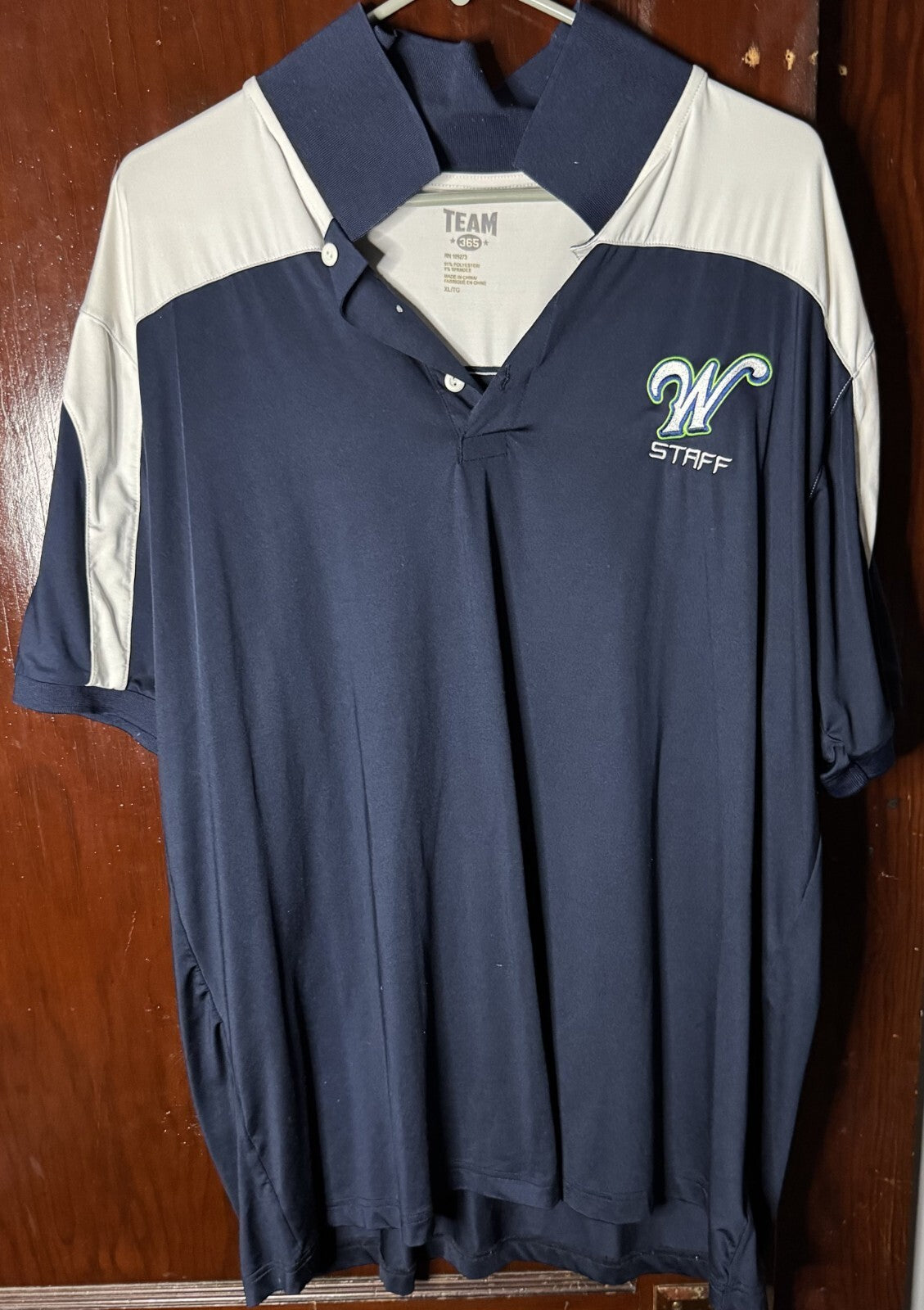 Worcester Bravehearts Polo Shirt Blue men’s size XL FCBL