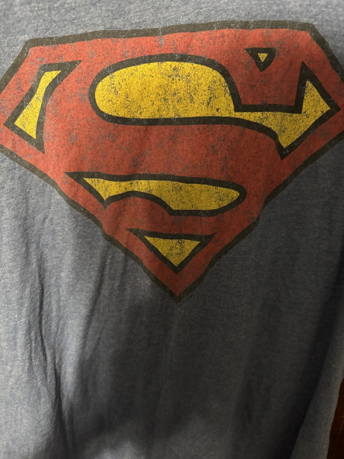 Superman Old Navy T-Shirt Men Sz XL Blue DC Comics