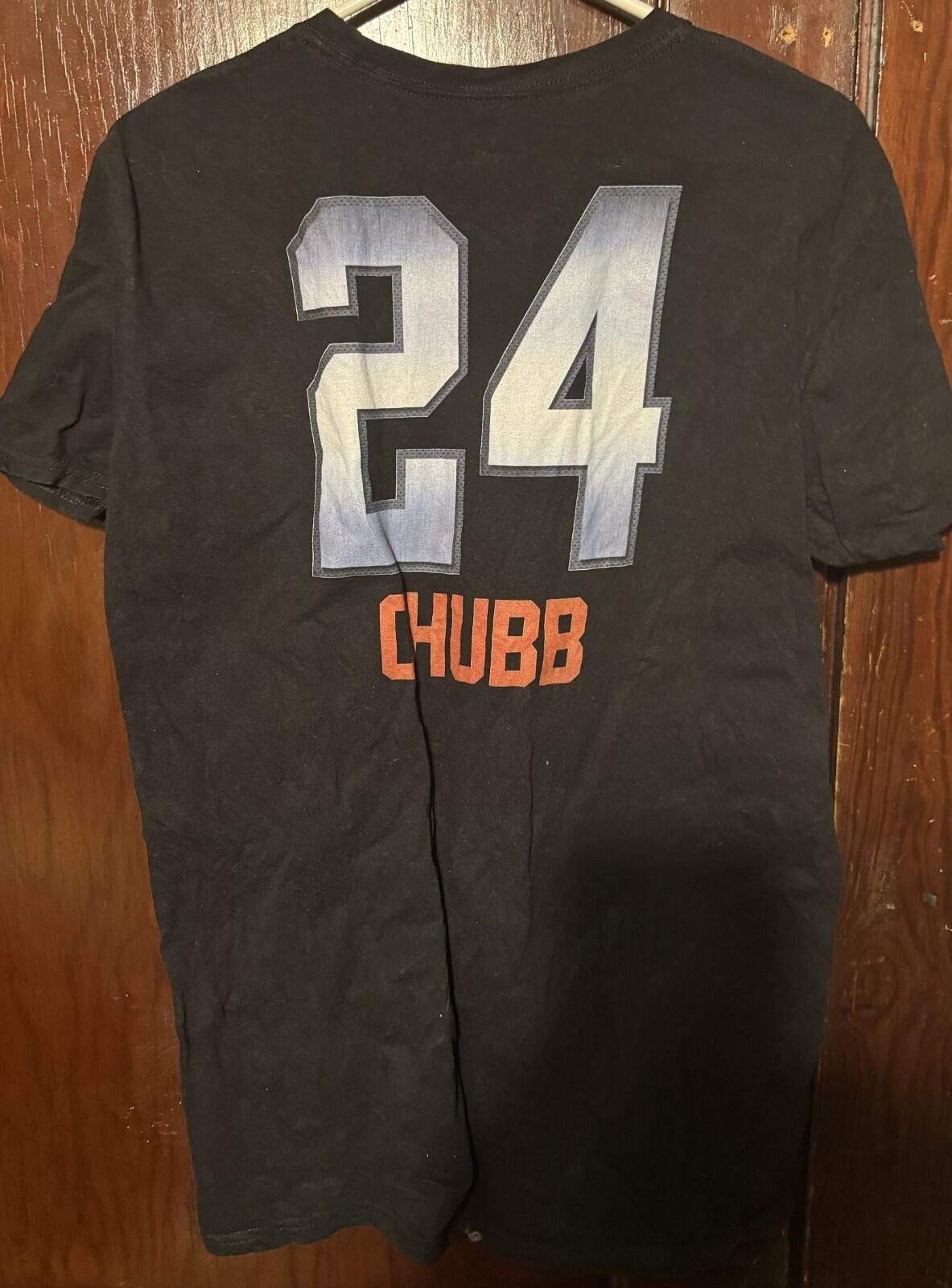 Cleveland Browns Nick Chubb T-Shirt Men Sz L Fanatics Brown