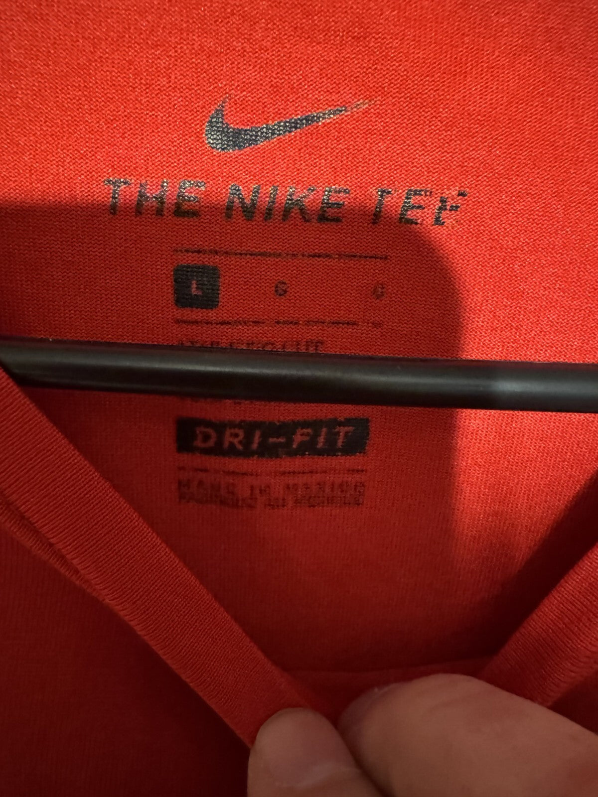 Georgia Bulldogs Nike Short Sleeve T-Shirt Men Size L Red